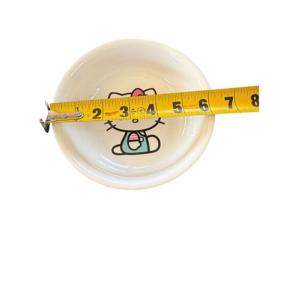 SANRIO HELLO KITTY CERAMIC PET BOWL 6” NEW - Picture 4 of 5
